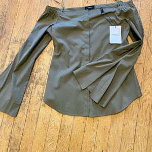 NWT Theory off shoulder shirt